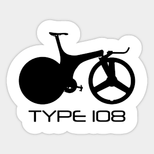 Lotus Sport Type 108 Bicycle Sticker